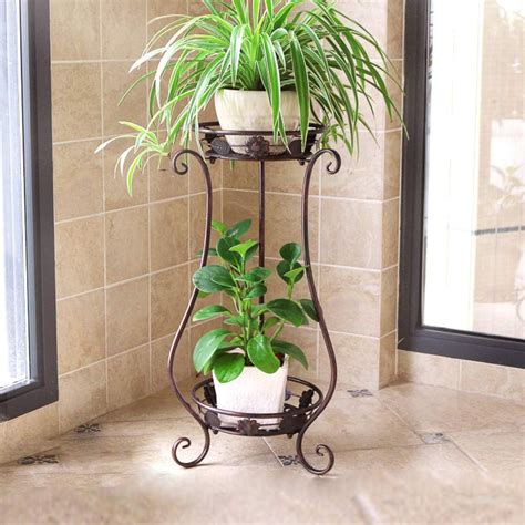 Wrought Iron Flower Plant Stands 